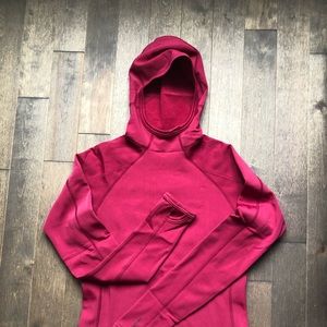 MEC Red/Burgundy Hoodie-Size Small
